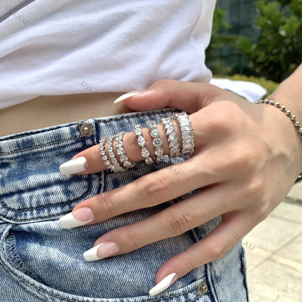 Eternity 925 Sterling Silver Ring by KAKODIY - product view 6