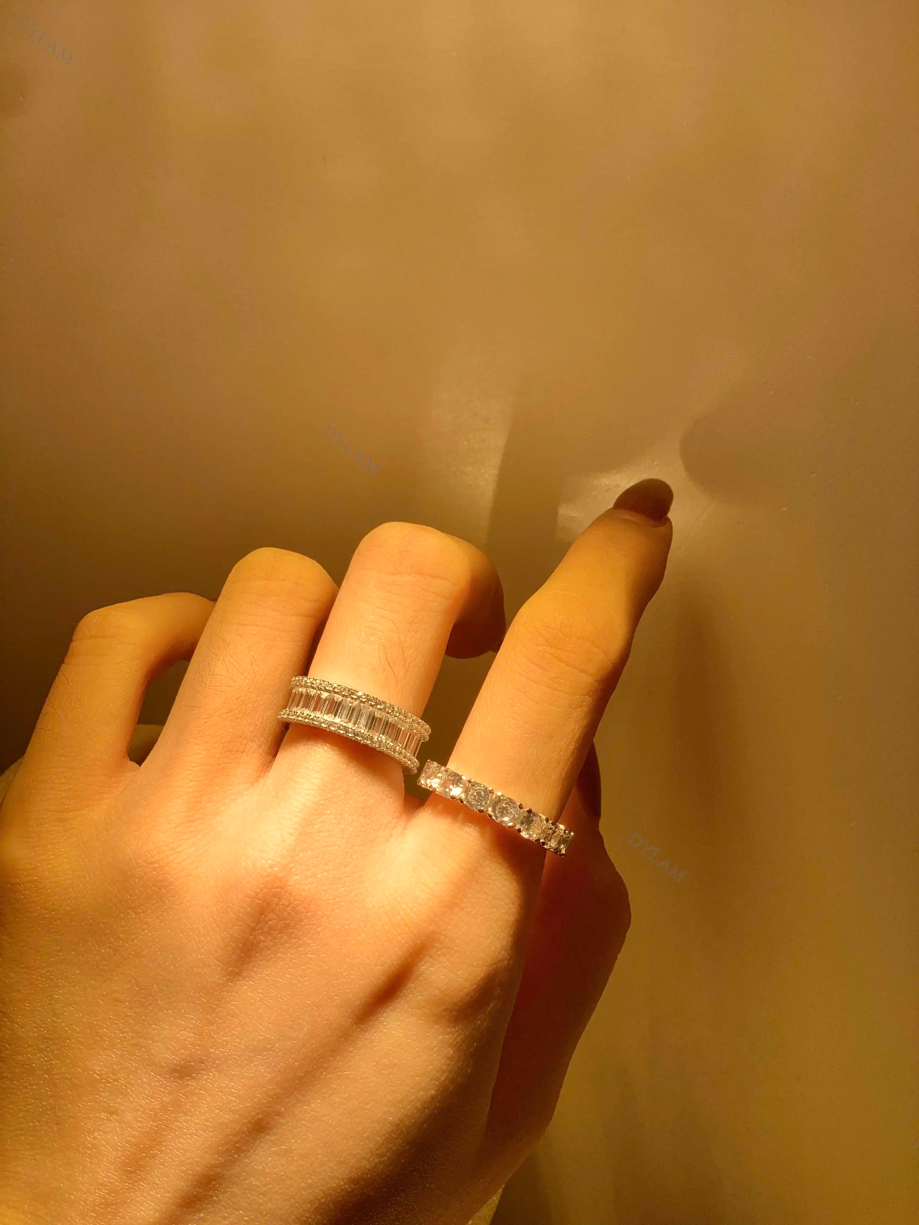 Cubic Zirconia 925 Sterling Silver Ring by KAKODIY - product view 4