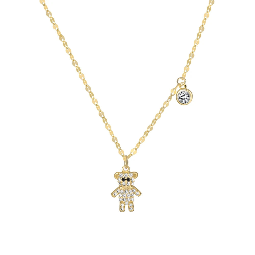 925 Silver 5A CZ Dainty Pendant Necklace DY191684 product image 7