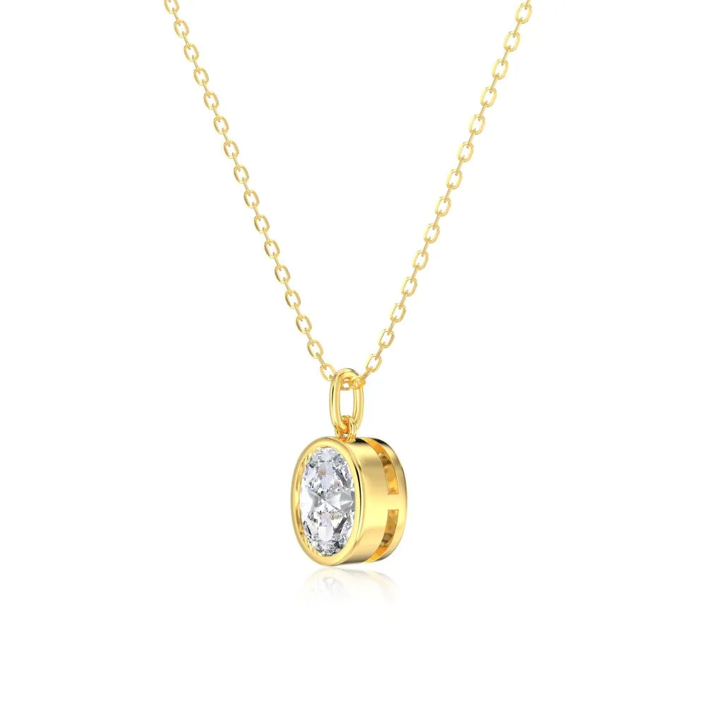 925 Silver 5A CZ Pendant Necklace DY191846 product image 8