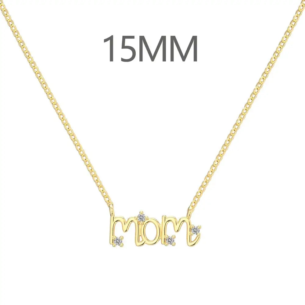 925 Sterling Silver Initial Necklace DY191208 product image 7