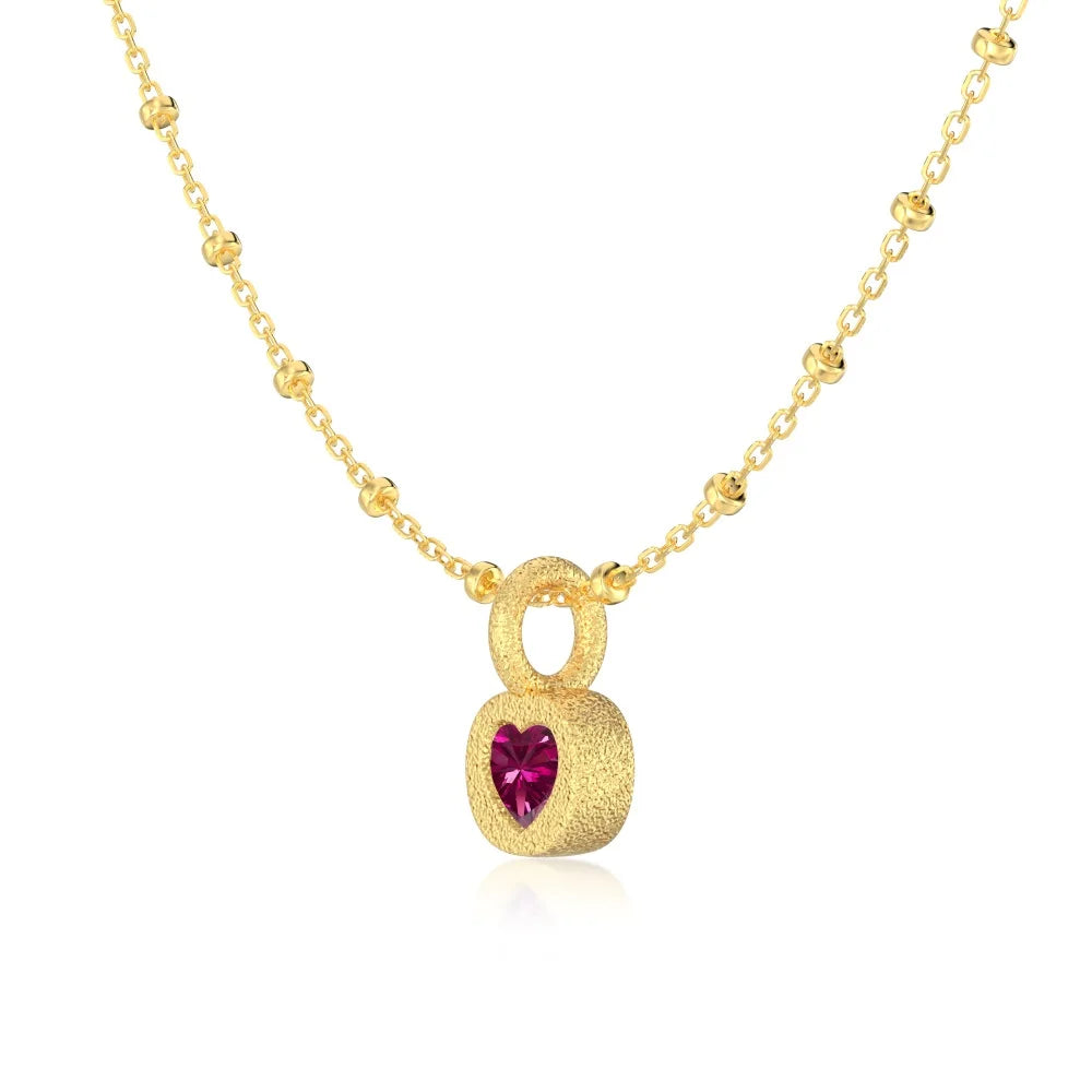 925 Silver Heart 5A CZ Pendant Necklace DY191870 product image 8