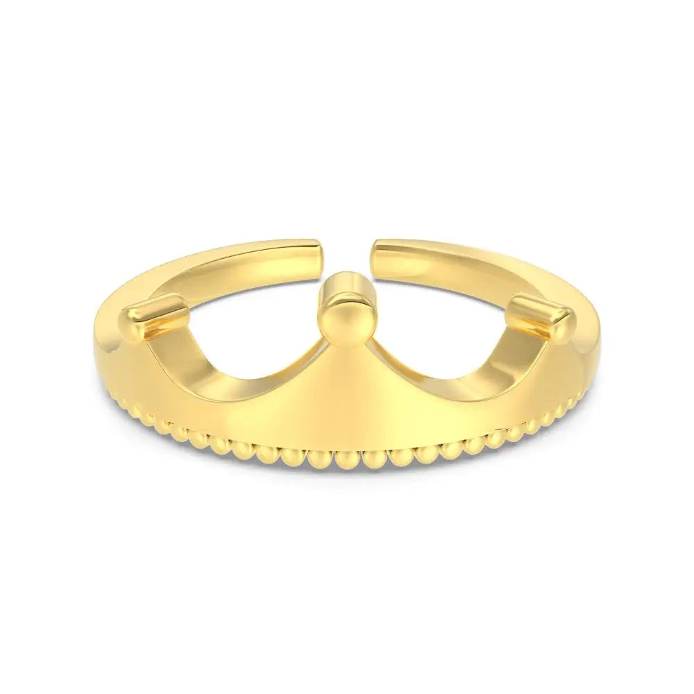 925 Silver Crown Bridal Wedding Ring DY121484 product image 7