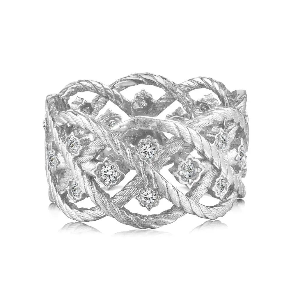 925 Sterling Silver Statement Engagement Ring product image 8