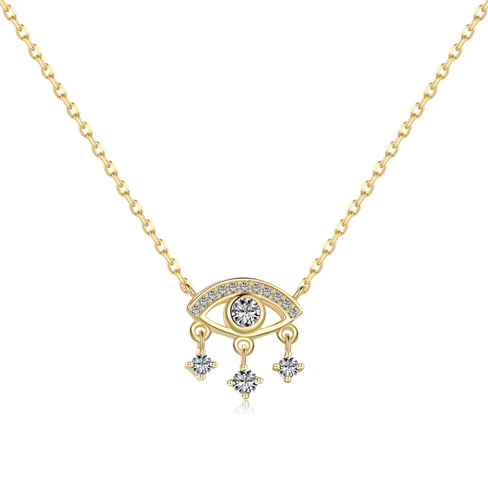 925 Sterling Silver Evil Eye Pendant Necklace product image 7
