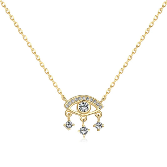 925 Sterling Silver Evil Eye Pendant Necklace product image 7