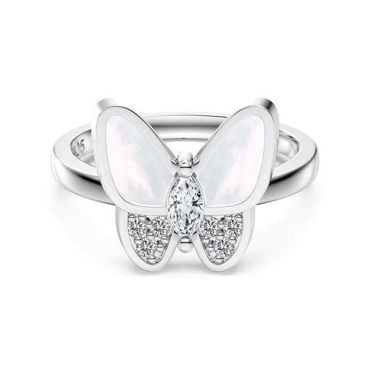 925 Sterling Silver 5A CZ Statement Ring by KAKODIY