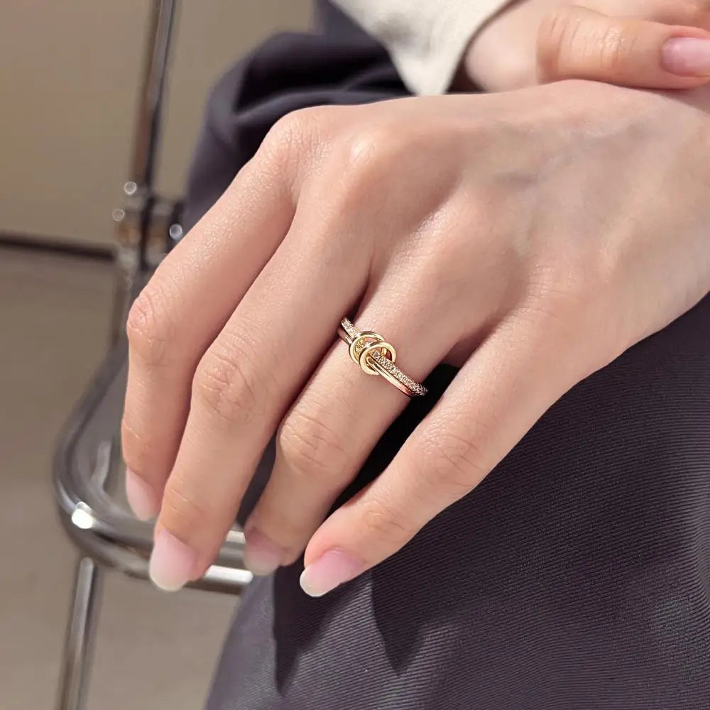925 Silver Bridal Engagement Ring DY121460 product image 6