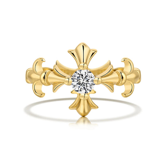 925 Sterling Silver CZ Stacking Ring by KAKODIY