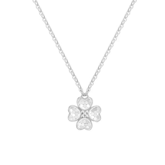 925 Sterling Silver Clover Necklace by KAKODIY