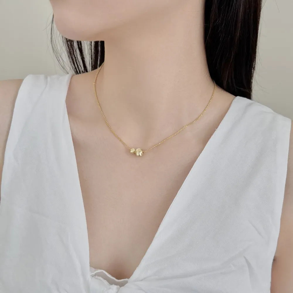 925 Sterling Silver Minimalist Pendant Necklace product image 4
