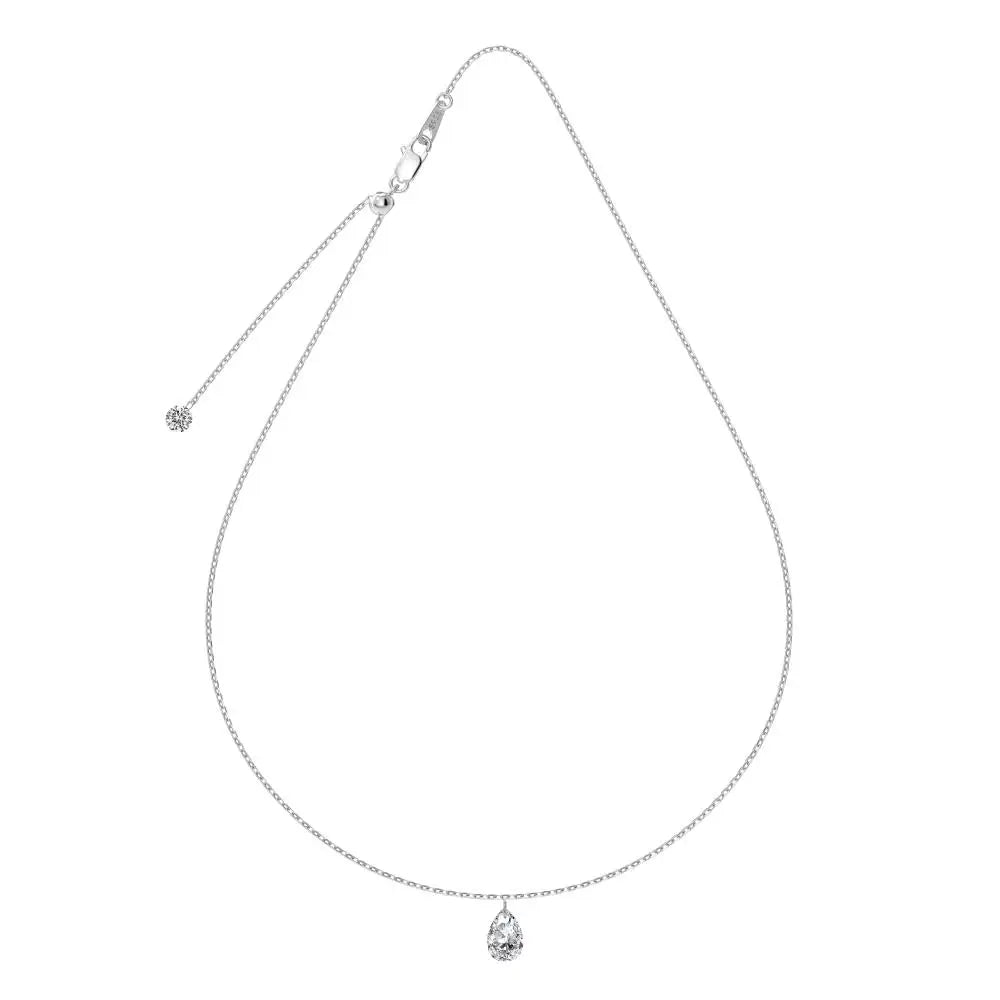 925 Sterling Silver Personalized Lariat Necklace by KAKODIY