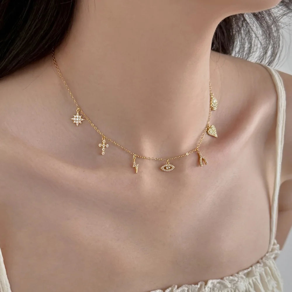 925 Silver Heart Pendant Necklace DY191508 product image 5