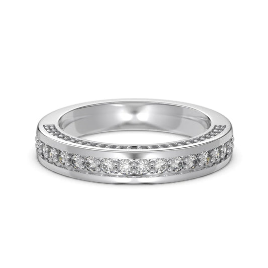 925 Silver Bridal Engagement Ring DY121365 by KAKODIY