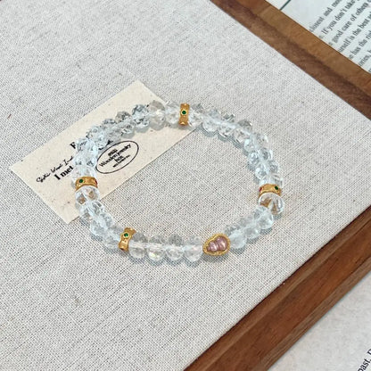 925 Sterling Silver CZ Chain Bracelet product image 5