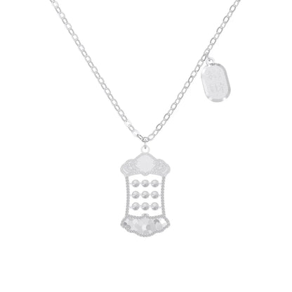 925 Sterling Silver 5A CZ Lariat Necklace DY191864 by KAKODIY