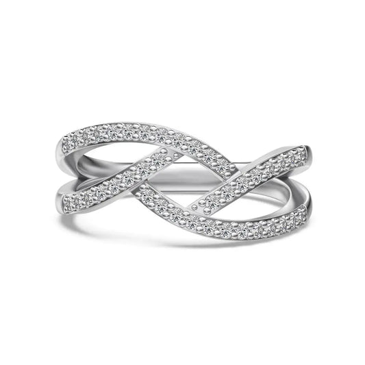 925 Sterling Silver Minimalist Engagement Ring by KAKODIY