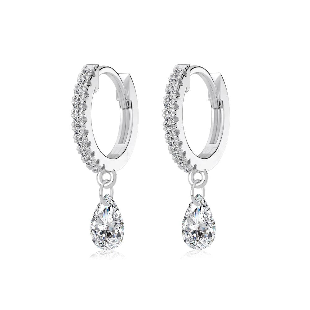 KAKODIY Fashion Drop Zircon Pendant 14K Gold Plated Earrings 925 Sterling Silver Fine Jewelry Earrings - product image 1