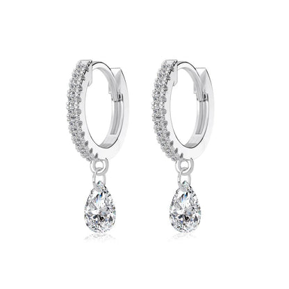 KAKODIY Fashion Drop Zircon Pendant 14K Gold Plated Earrings 925 Sterling Silver Fine Jewelry Earrings - product image 1