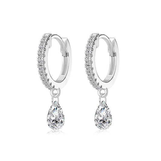 KAKODIY Fashion Drop Zircon Pendant 14K Gold Plated Earrings 925 Sterling Silver Fine Jewelry Earrings - product image 1