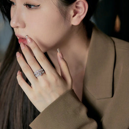 925 Sterling Silver Ring DY120201 product image 5