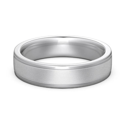 925 Sterling Silver CZ Minimalist Wedding Ring product image 7