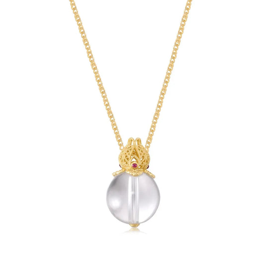 925 Silver 5A CZ Pendant Necklace DY191360 by KAKODIY