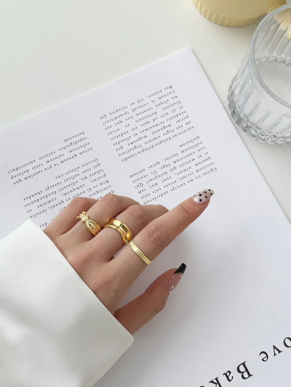 925 Sterling Silver Bow Minimalist Adjustable Ring product image 4