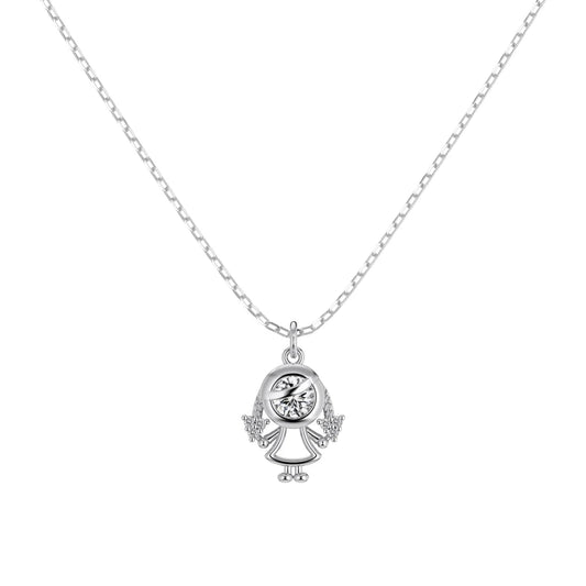 925 Silver 5A CZ Pendant Necklace DY191635 by KAKODIY