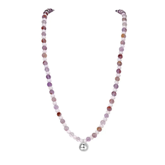 925 Sterling Silver CZ Necklace DY191244 by KAKODIY