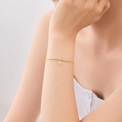 925 Sterling Silver Flower Statement Bangle product image 5