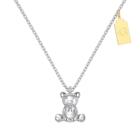 925 Silver Statement Pendant Necklace DY190951 by KAKODIY