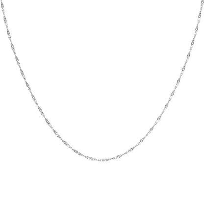 925 Sterling Silver Minimalist Lariat Necklace by KAKODIY
