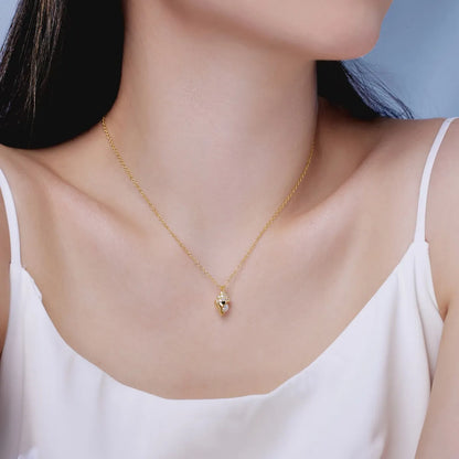 S925 Silver Conch Necklace Elegant Shell Pearl Shell Pendant Cz Cubic Zirconia Jewelry 18K Gold Plated Necklaces for Women