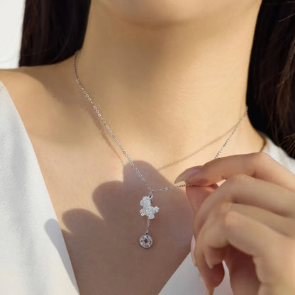 925 Silver Zodiac 5A CZ Pendant Necklace DY191866 product image 3