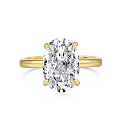 925 Silver CZ Bridal Engagement Ring DY120849 by KAKODIY