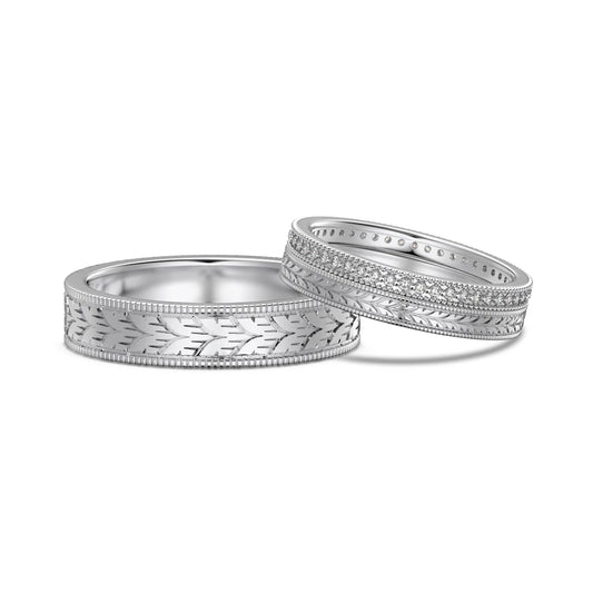 925 Sterling Silver CZ Minimalist Ring by KAKODIY