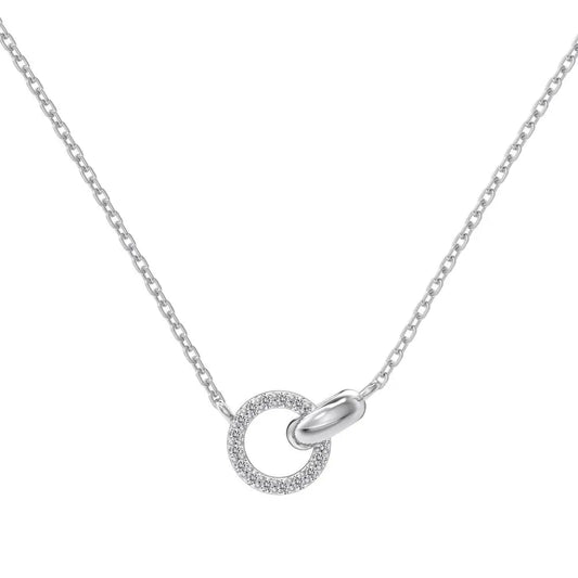 925 Silver 5A CZ Pendant Necklace DY190957 by KAKODIY