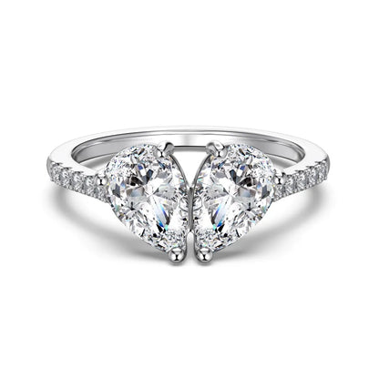 Manufacturer 925 Sterling Silver Eternity Band 5A Cubic Zirconia Wedding Engagement Bridal Women Rings Jewellery