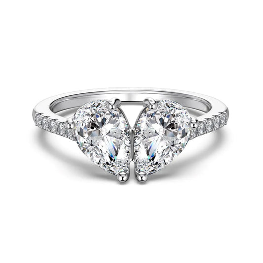 Manufacturer 925 Sterling Silver Eternity Band 5A Cubic Zirconia Wedding Engagement Bridal Women Rings Jewellery