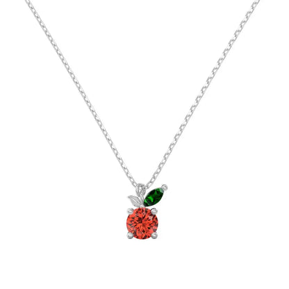 925 Silver 5A CZ Pendant Necklace DY191229 by KAKODIY