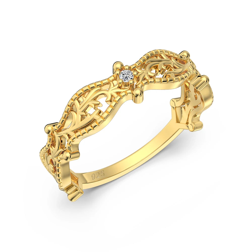 925 Sterling Silver 5A CZ Eternity Ring product image 7
