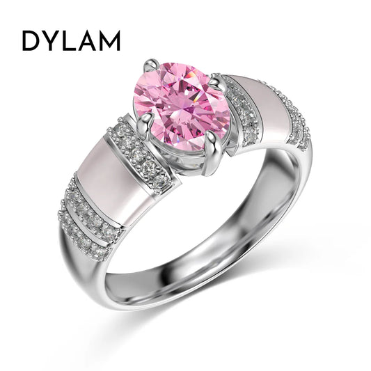 925 Sterling Silver CZ Vintage Ring DY121134 product image 7