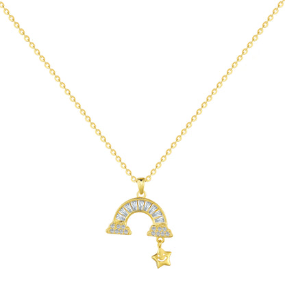 925 Sterling Silver Star Pendant Necklace product image 7