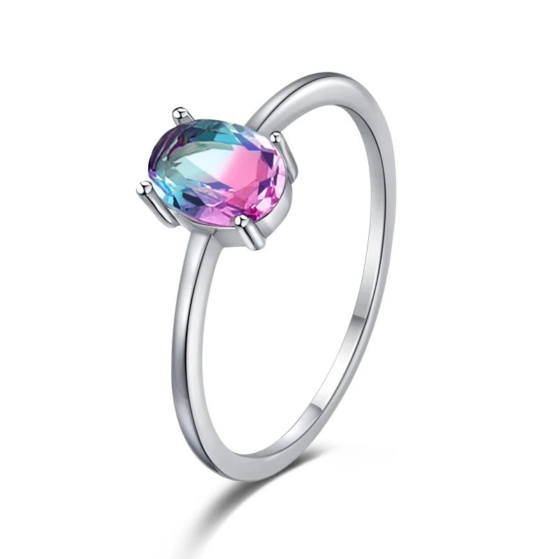 925 Sterling Silver Minimalist Eternity Ring product image 12