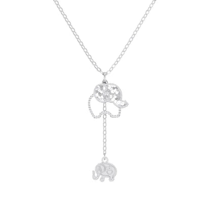 925 Sterling Silver CZ Pendant Necklace by KAKODIY