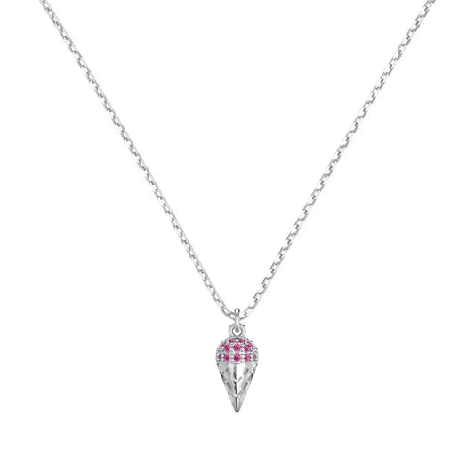 925 Silver 5A CZ Pendant Necklace DY191212 by KAKODIY