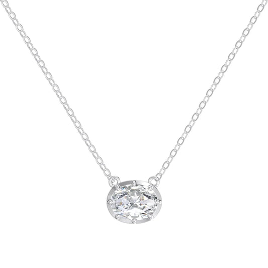 925 Silver 5A CZ Pendant Necklace DY191859 by KAKODIY