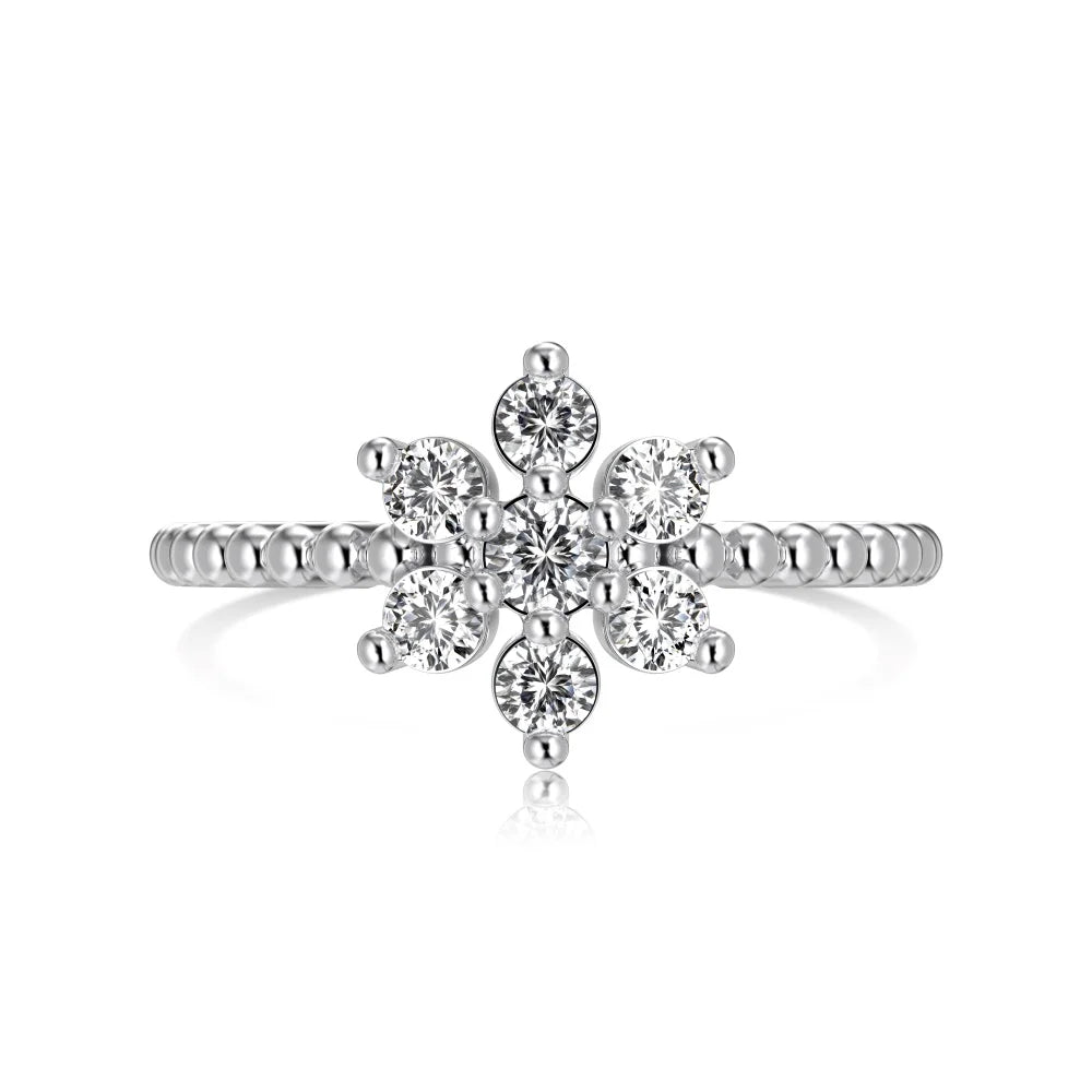 925 Sterling Silver Star CZ Personalized Ring product image 5