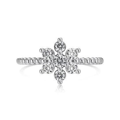 925 Sterling Silver Star CZ Personalized Ring product image 5